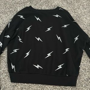 Blake lighting bolt crewneck